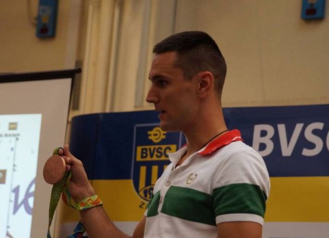 Olimpiai bronzérmes vendégünk volt