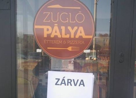 Bezárt a Pálya Étterem
