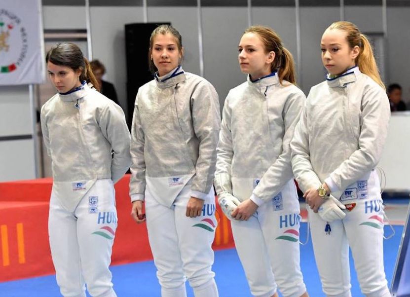 Hatodik a női kardcsapat