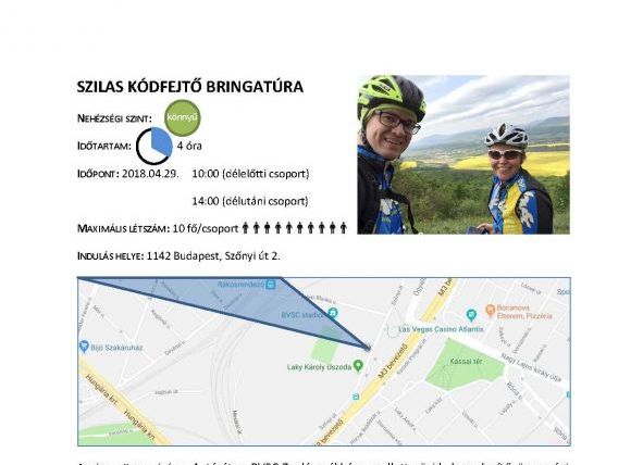 Szilas kódfejtő bringatúra