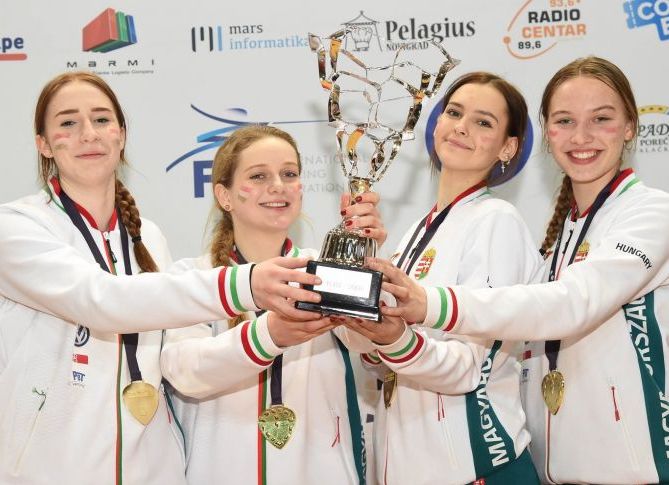 Csapatérmekkel zárták a juniorok az Eb-t