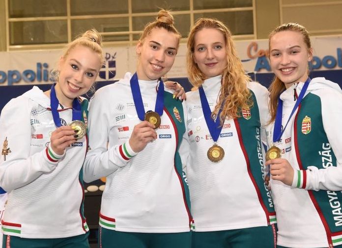 Újabb lépés Tokió felé a női kardcsapattól