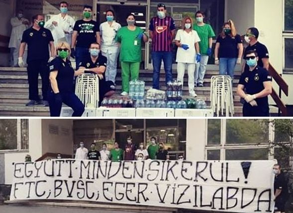 Összefogtak a vízilabdázók