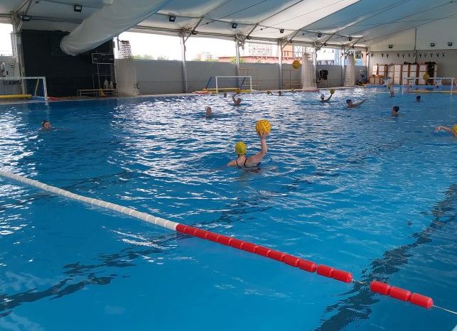 Edzésben női vízilabdázóink – VIDEÓ