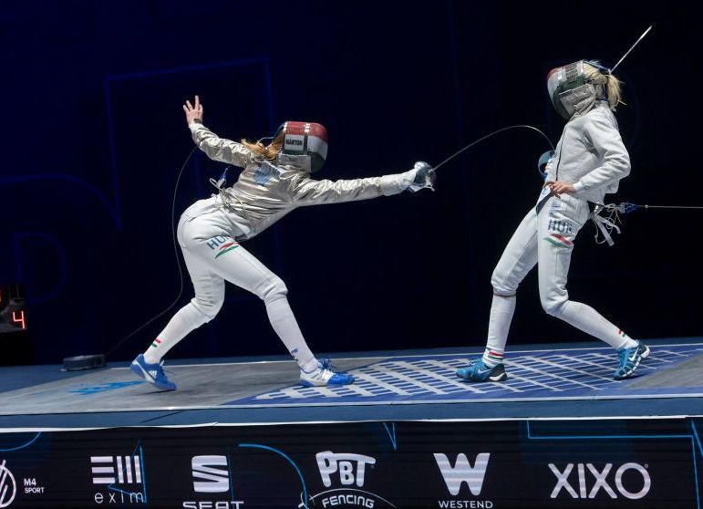 Arany- és bronzérem a kard világkupán!