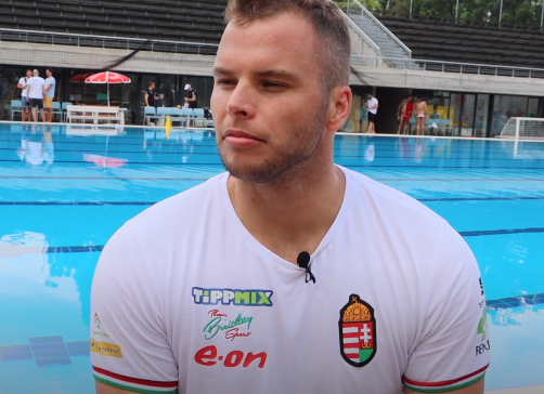 Első olimpiájára készülhet 34 évesen vízilabdázónk – VIDEÓ