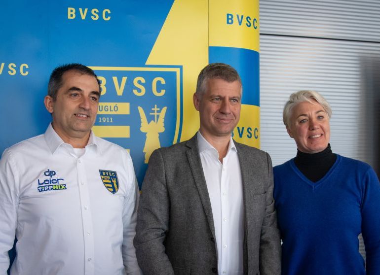 „Új színt hozhat Stieber Mercedes a magyar vízilabdába” – bemutatta új vezetőedzőjét a BVSC