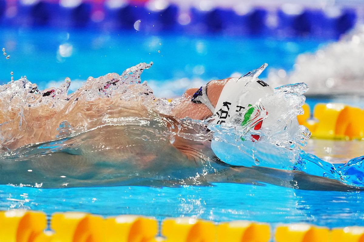 Országos csúccsal vb-4. lett Kós Hubert 100 háton