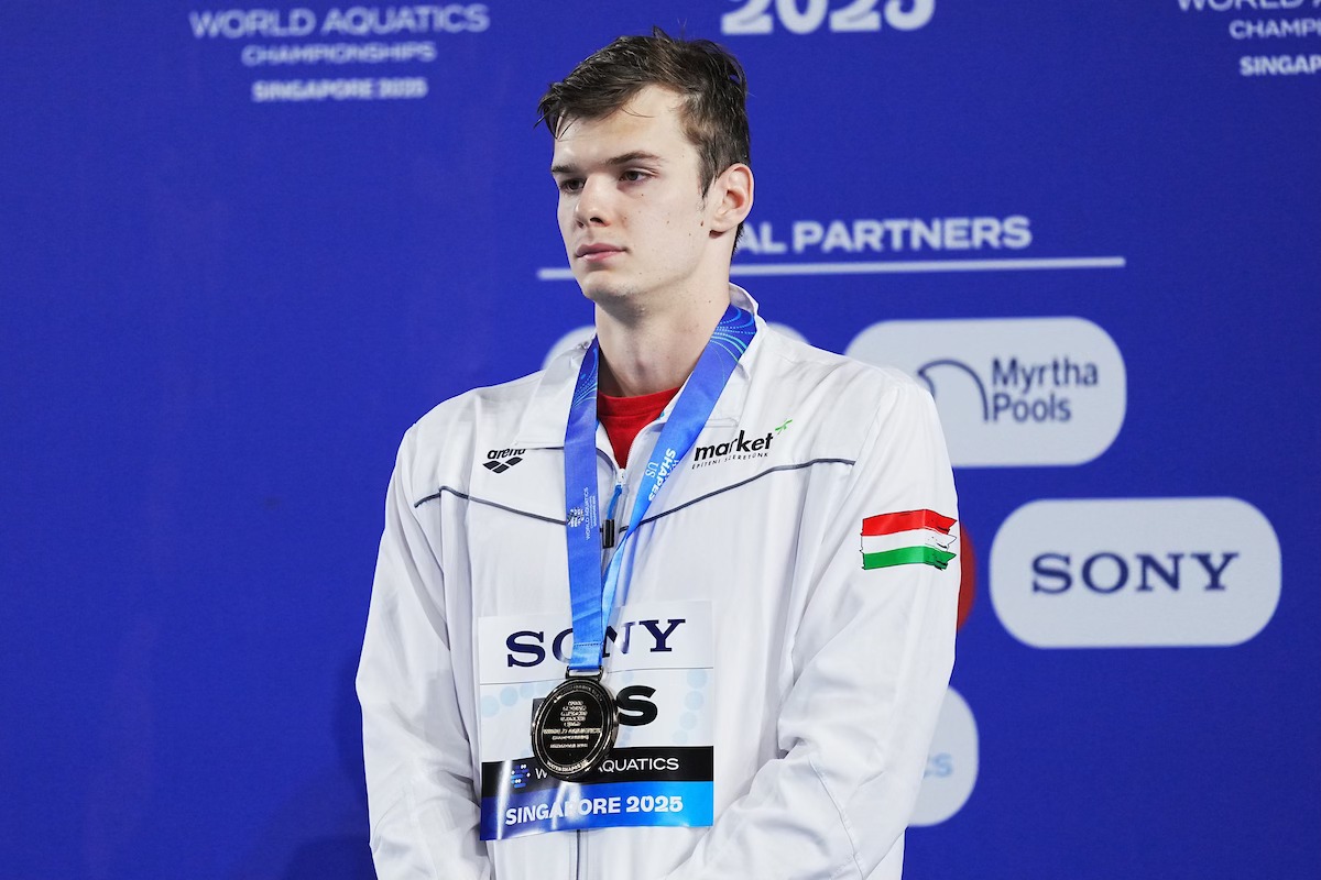 Világbajnoki bronzérem Kós Huberttől