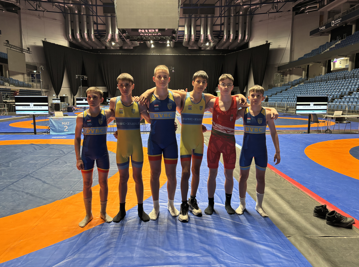 Nemzetközi versenyen vettek részt Észtországban birkózóink 