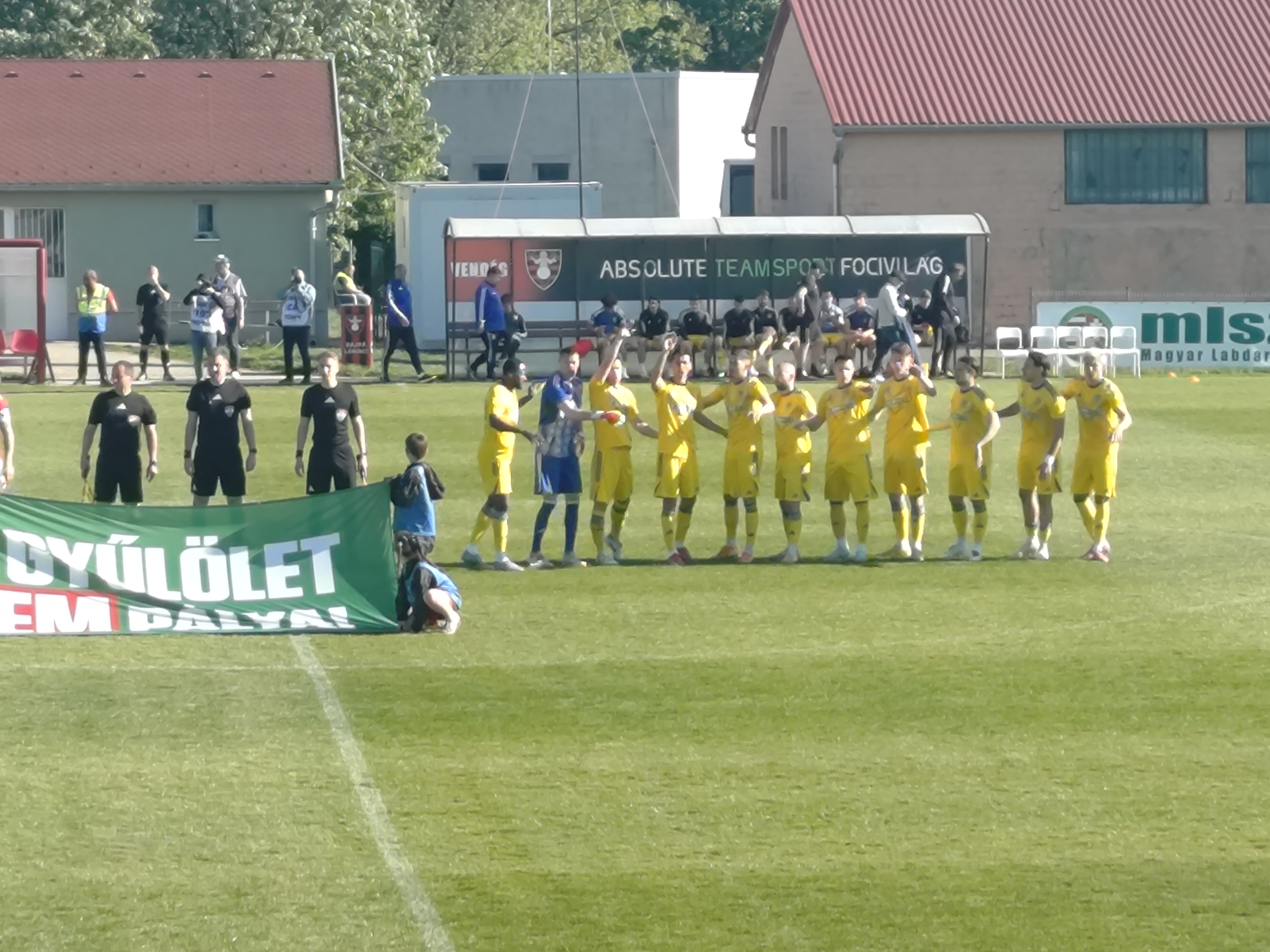 Két gólos meccsek után és öltözői elbeszélgetés előtt