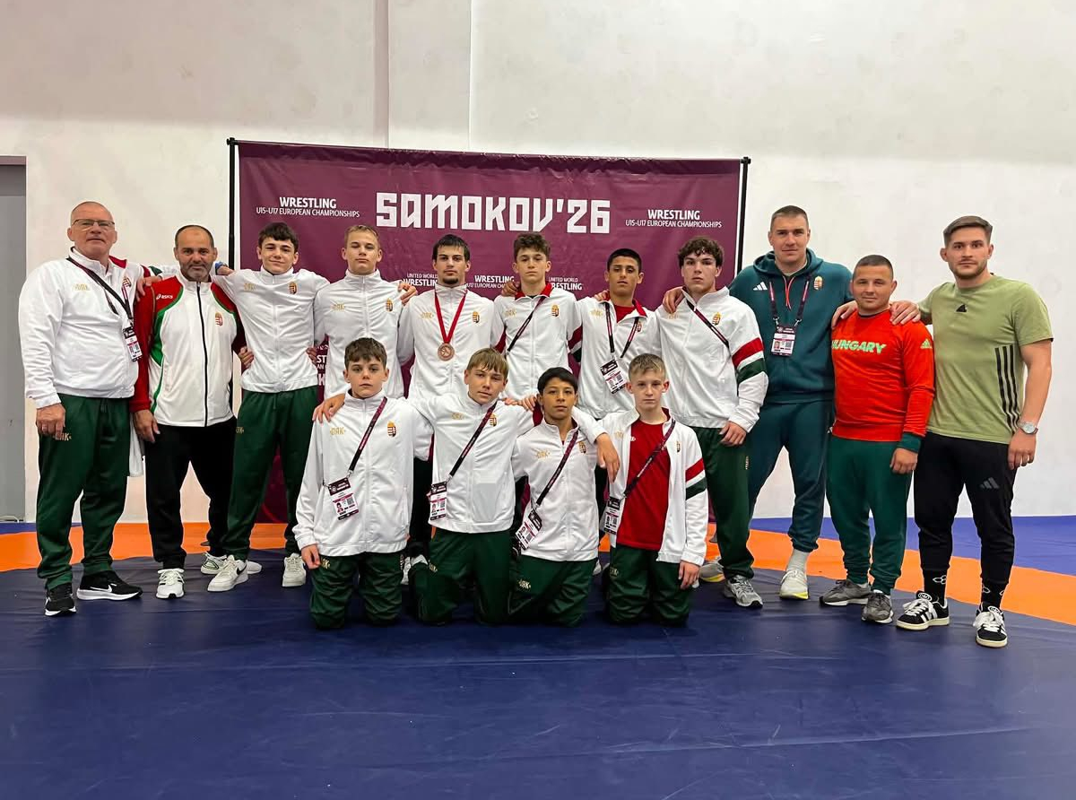 Szőri Marcell 5. helyen zárta az U15-ös Birkózó Európa-bajnokságot
