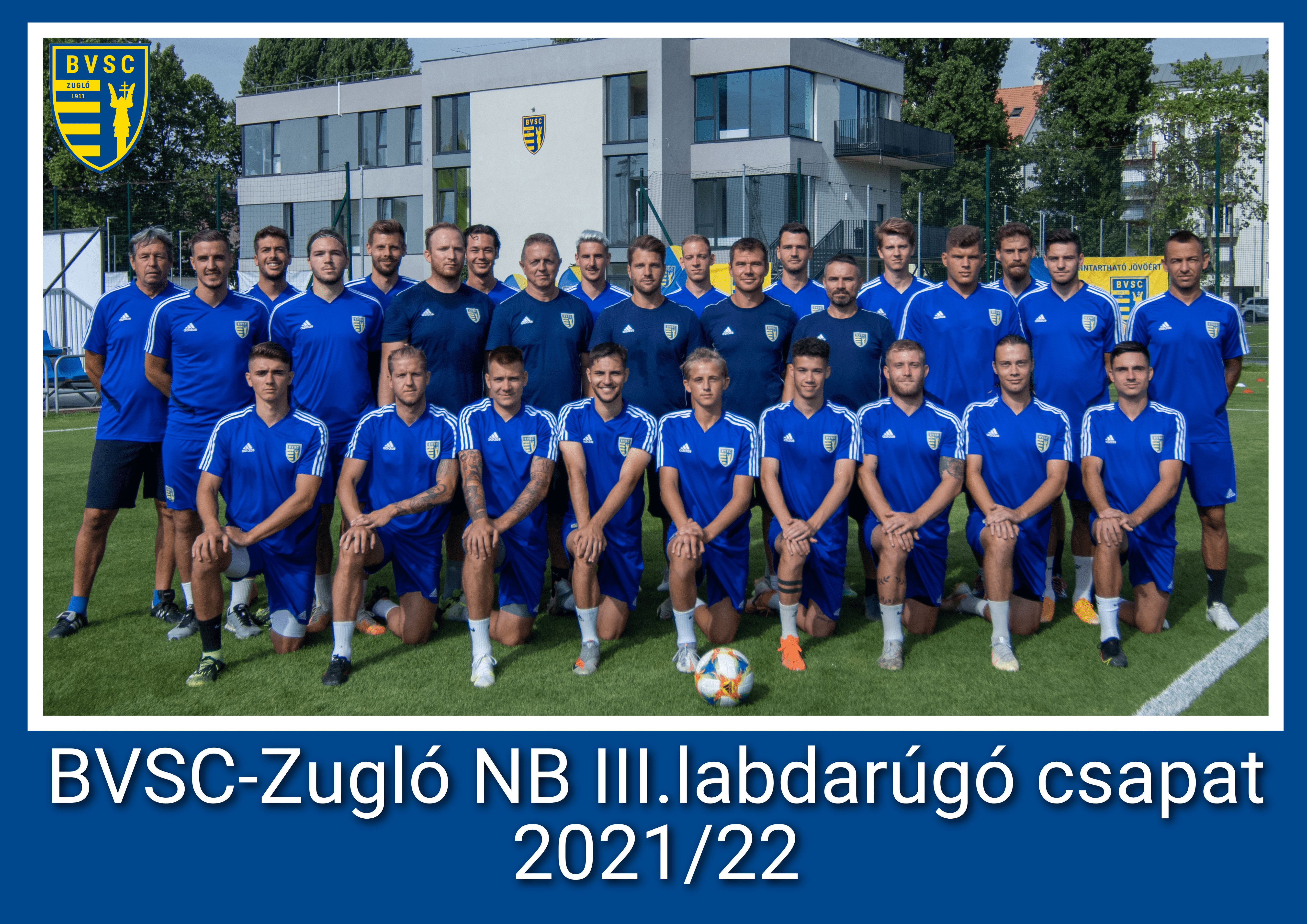 BVSC Férfi labdarúgó csapat 2021/22-es szezonban