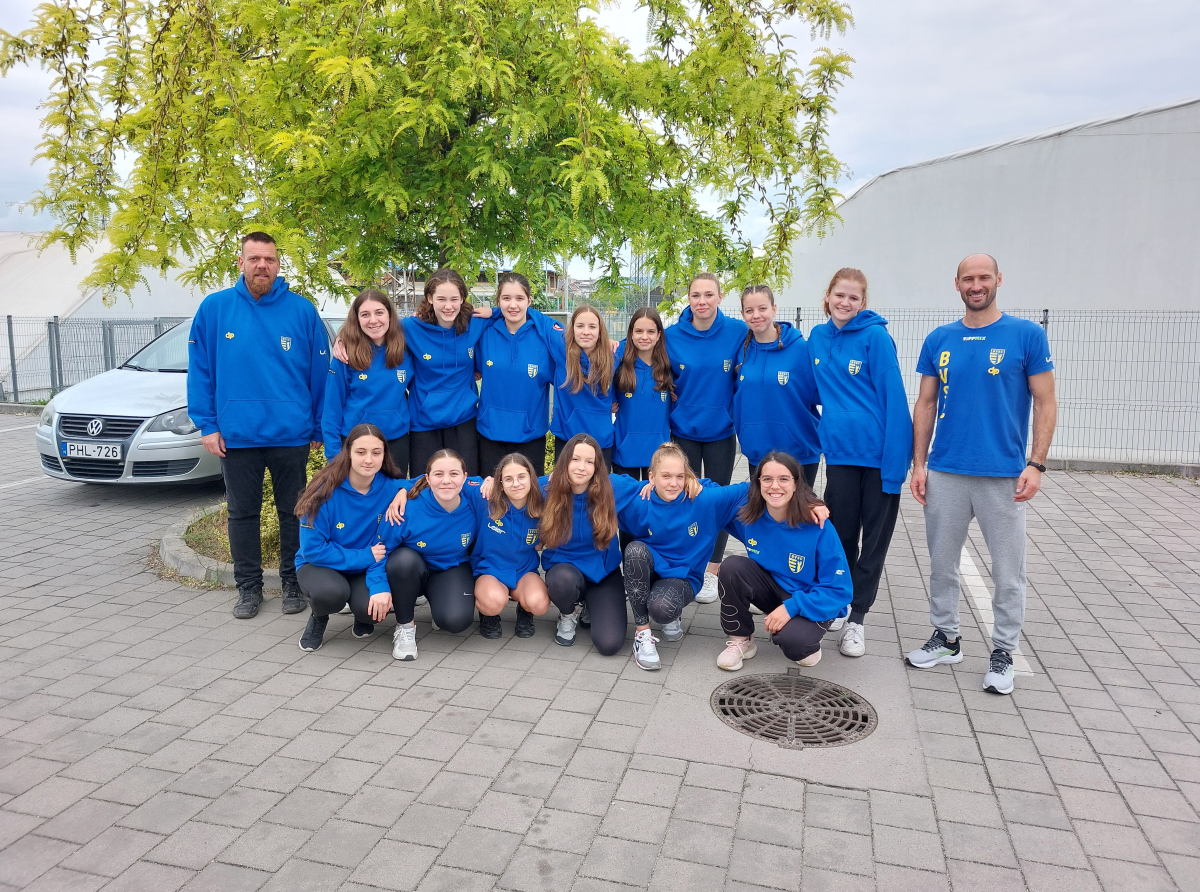 Nyolcadik helyen zárt a leány országos gyermek csapatunk