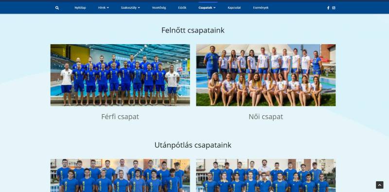 Csapatok bemutatása